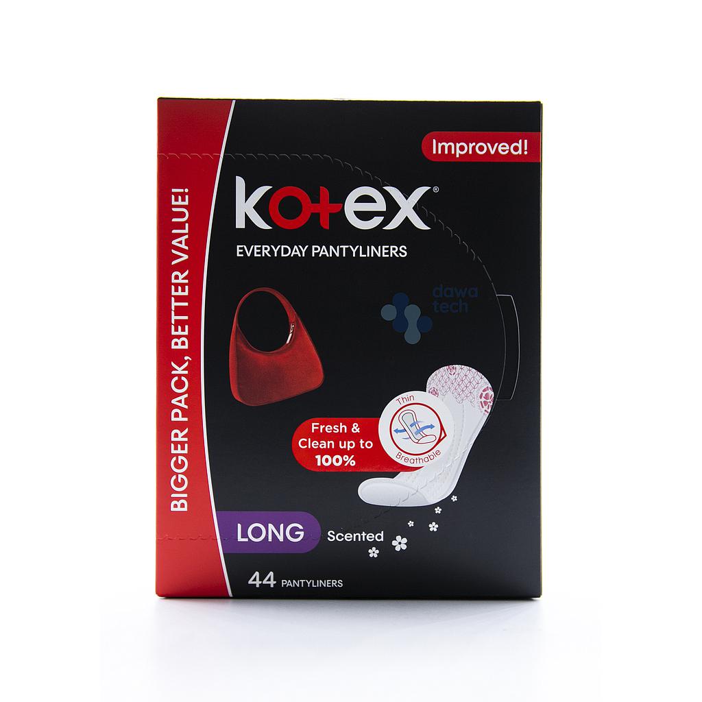 KOTEX EVERYDAY ANTIBACTERIAL 44LONG PADS
