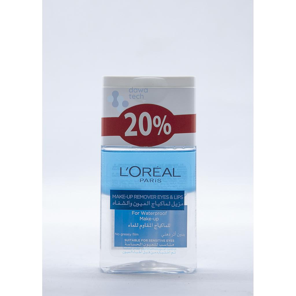 LOREAL MAKUP REMOVER EYE&amp;LIP