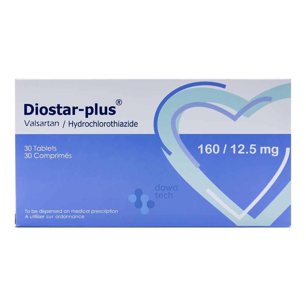 DIOSTAR PLUS 160/12.5MG TAB