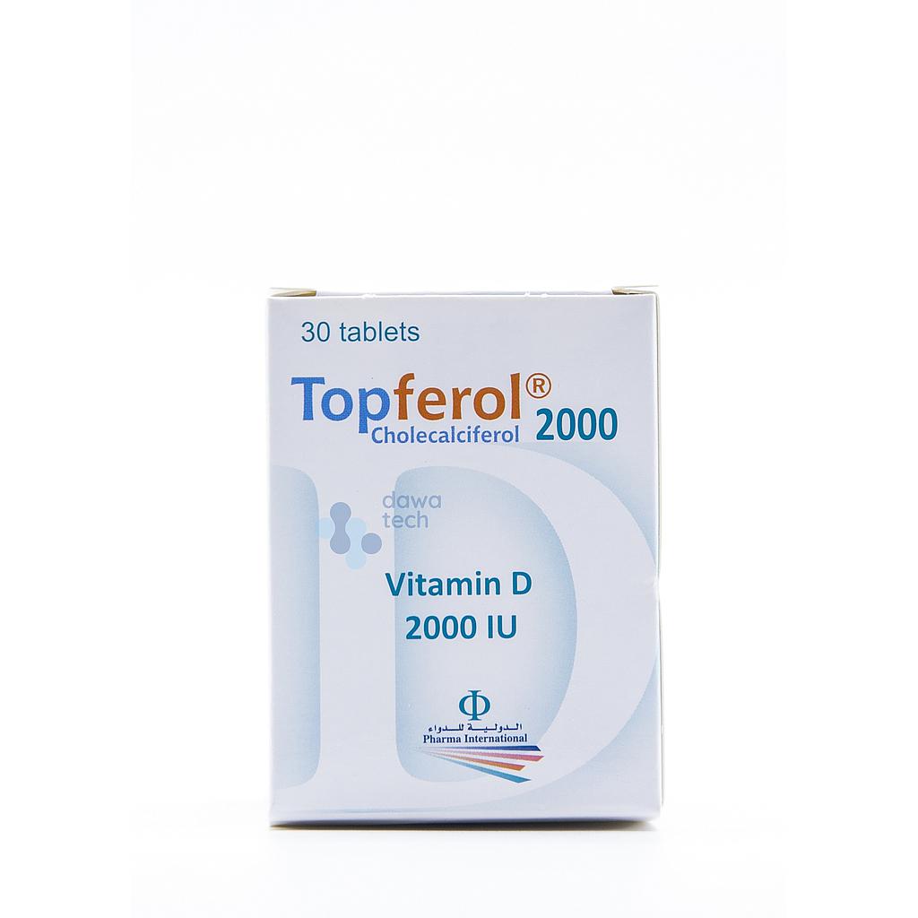 TOPFEROL 2000 IU 30TAB