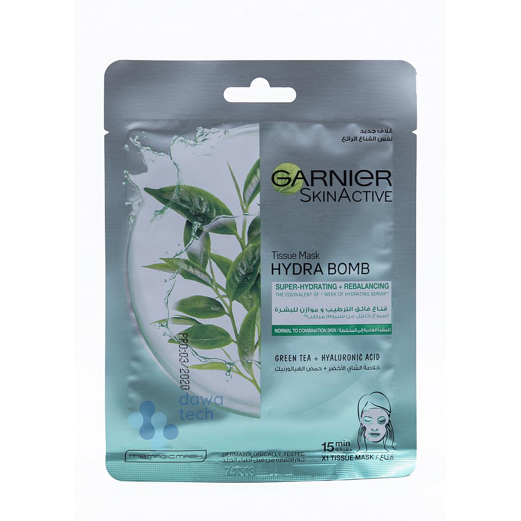 GARNIER HYDRA MASK GREEN TEA