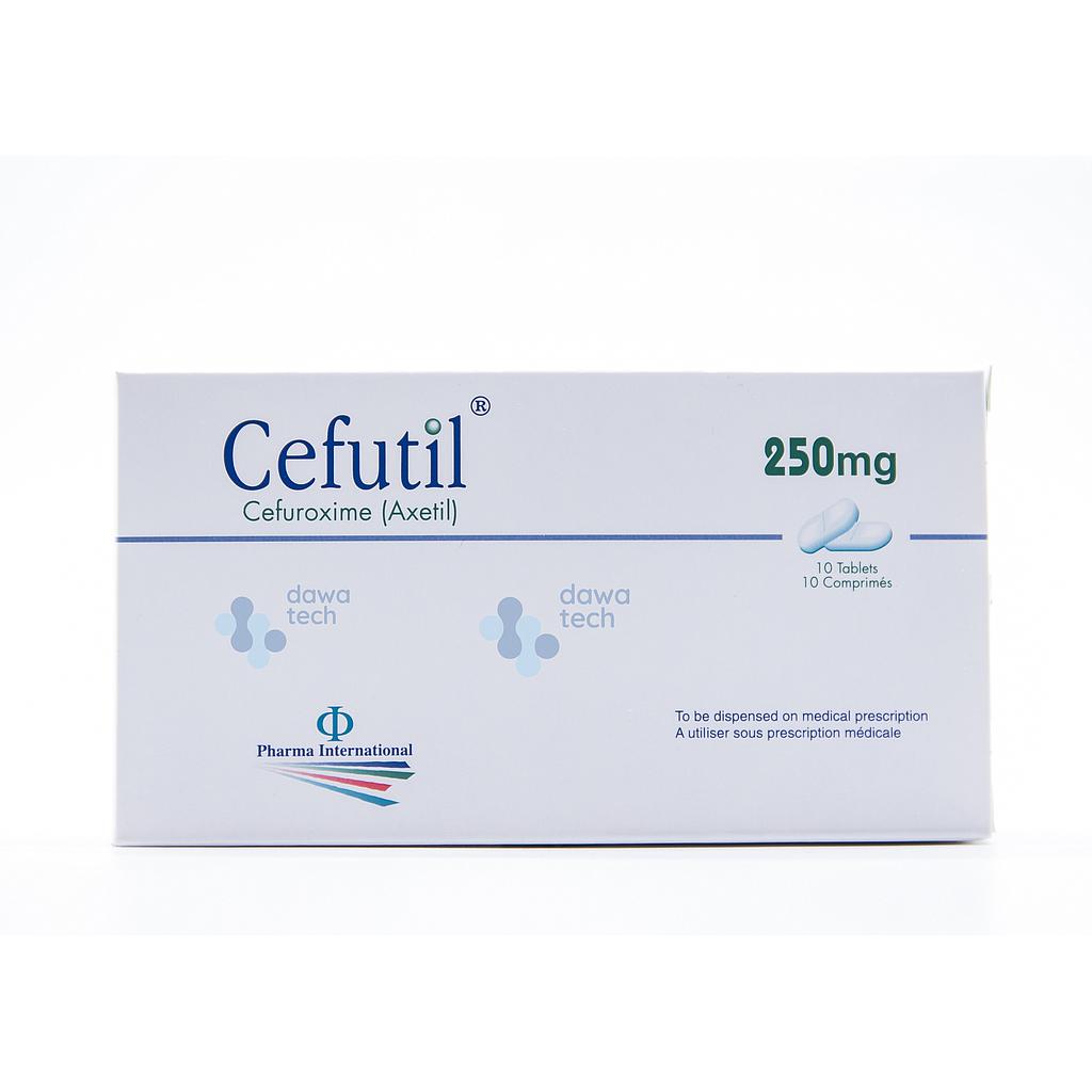 CEFUTIL 250MG 10TAB