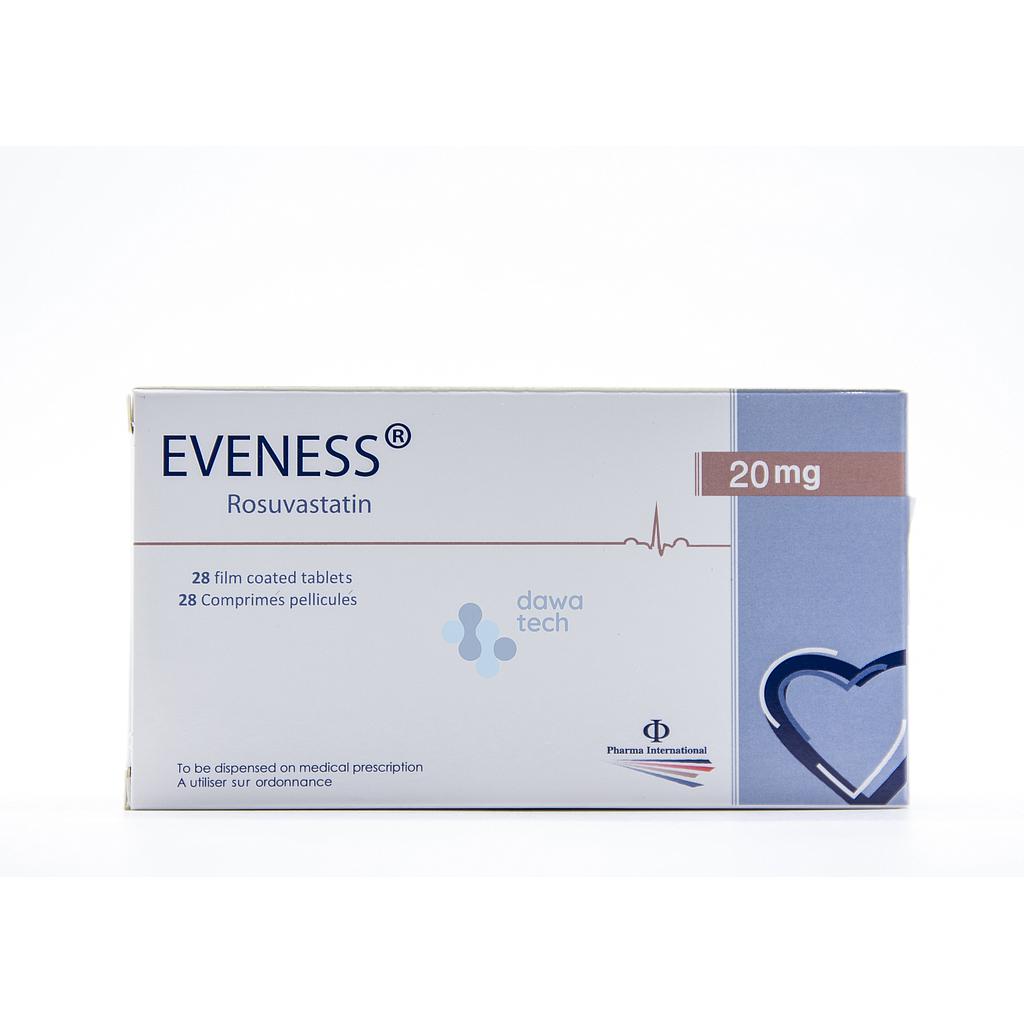 EVENESS 20MG TAB