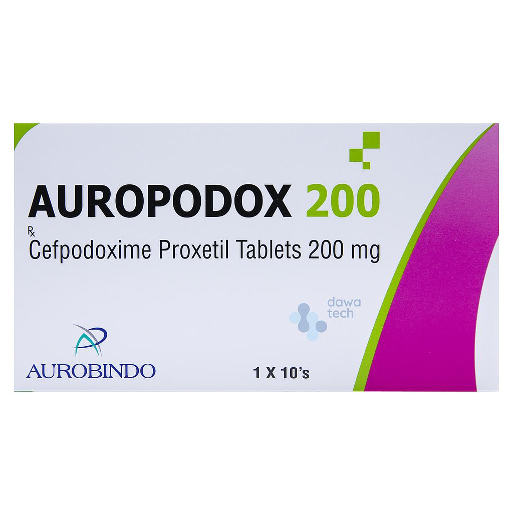 AUROPODOX 200 MG 10TAB