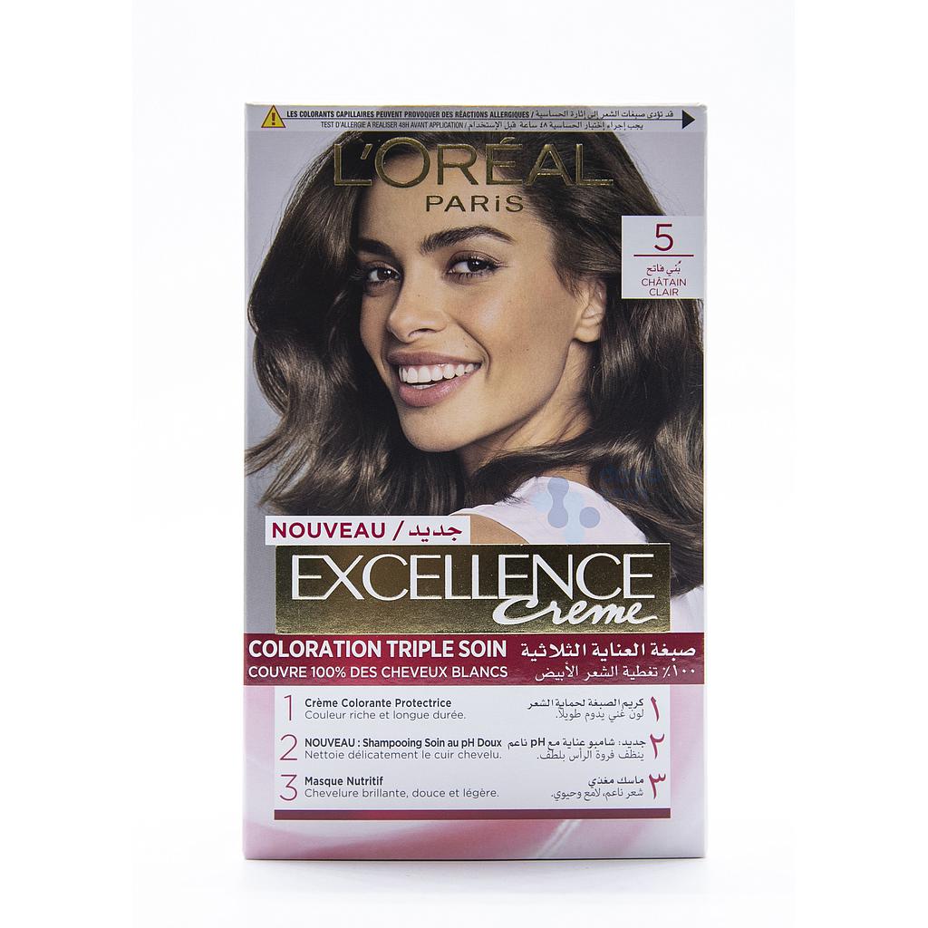 LOREAL COLOR 5 LIGHT BROWN